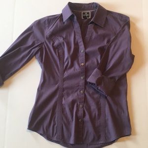 Express Button Down Blouse